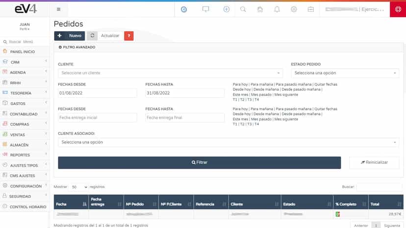 Gestión automáticamente todo tus pedidos, almacenes, inventario