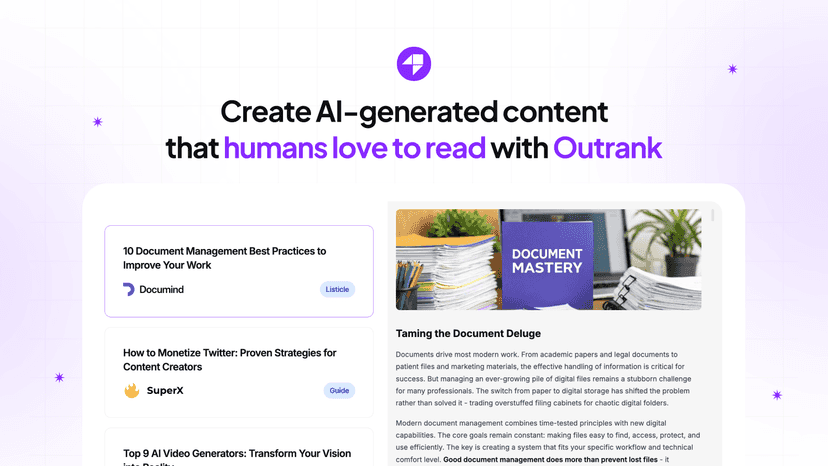 Create AI-generated content that humans love to read