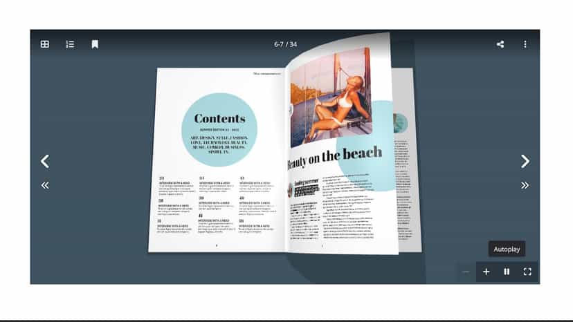 real 3d flipbook pdf viewer for shopify fully customizable
