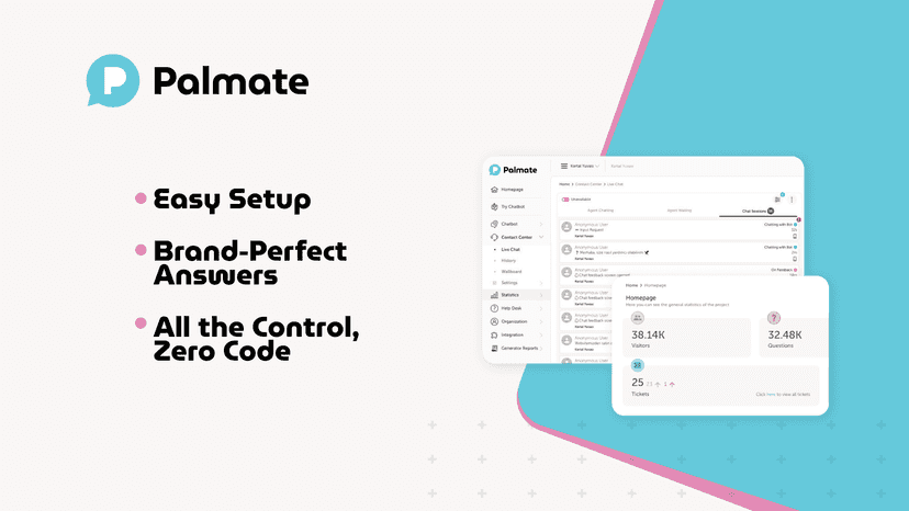 Launch your AI assistant with a quick 5-min setup.