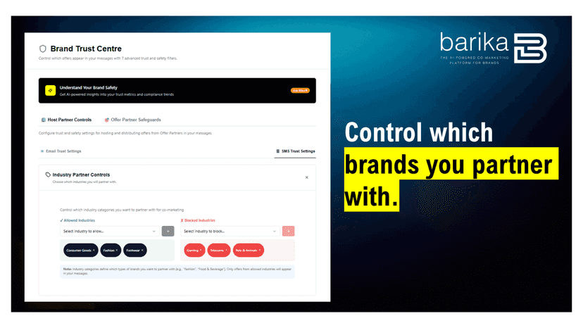 Control Who You Partner With