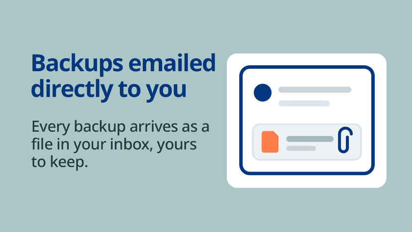 Simple Product Backup Shopify App - Backups emailed