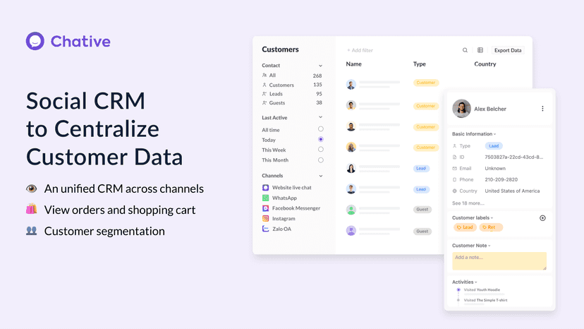 Social CRM to Centralize Customer Data