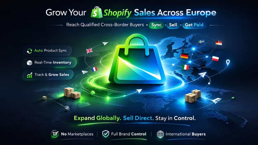 Shopeer - sync and sell across Europe.