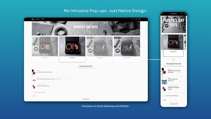 No Intrusive Pop-ups. Just Native Design.