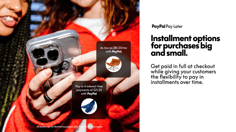 Installment options for purchases big and small