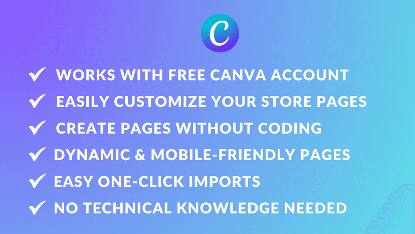 Works with free Canva account