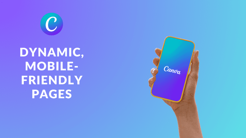 Dynamic, mobile-friendly pages for any device
