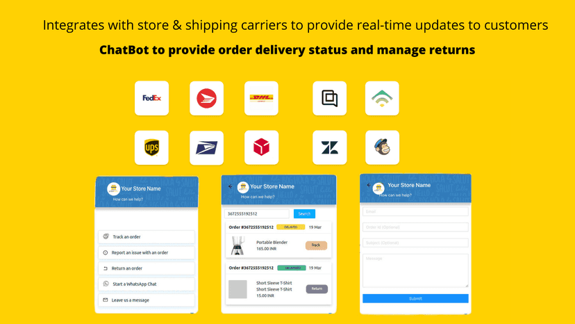Chatbot to provide instant response to customers
