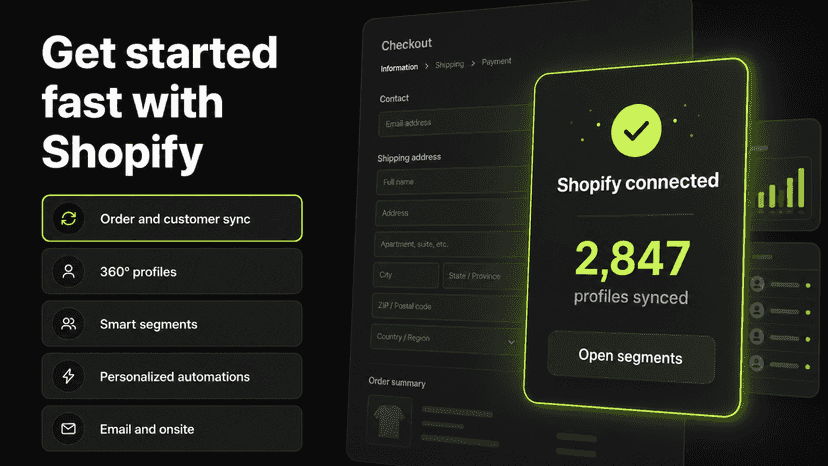 Get started fast with Shopify