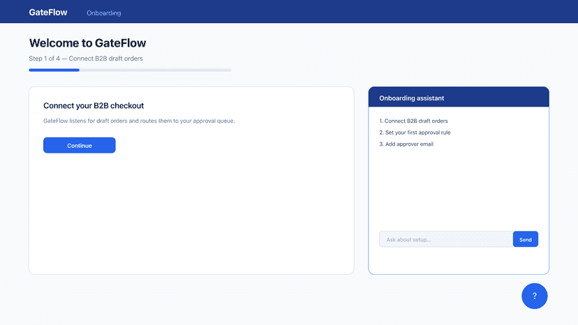 Recent approval activity and audit trail in GateFlow