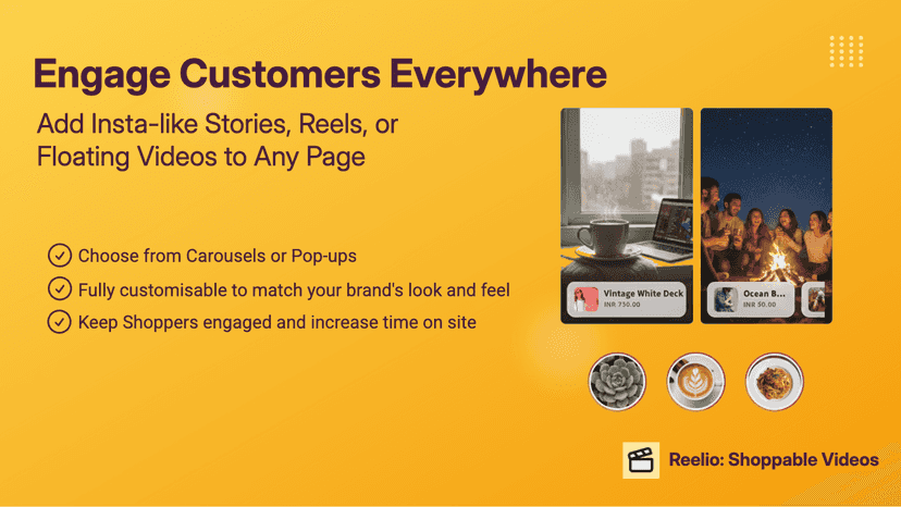 Widgets - Reels, Stories, Floating Videos