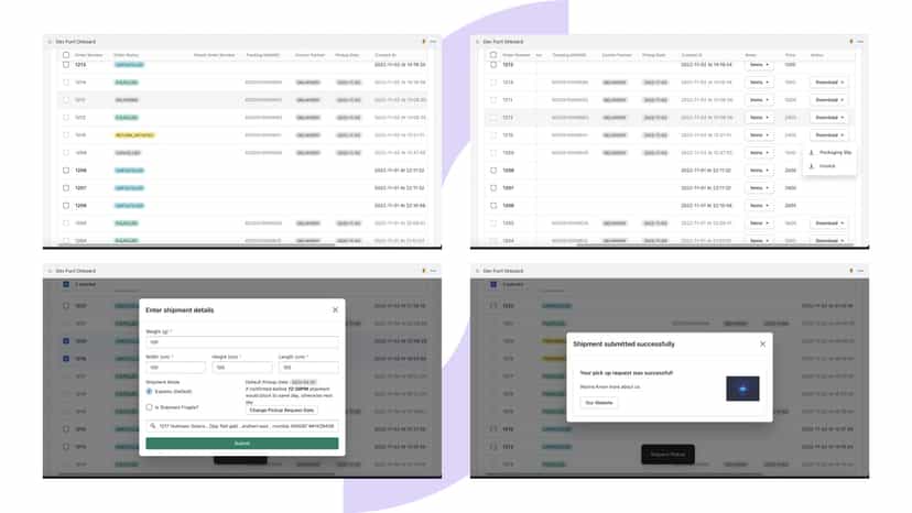 Select the checkbox from the list of products