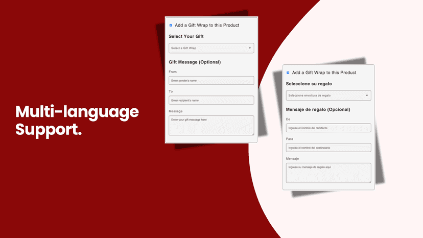 Multi language support