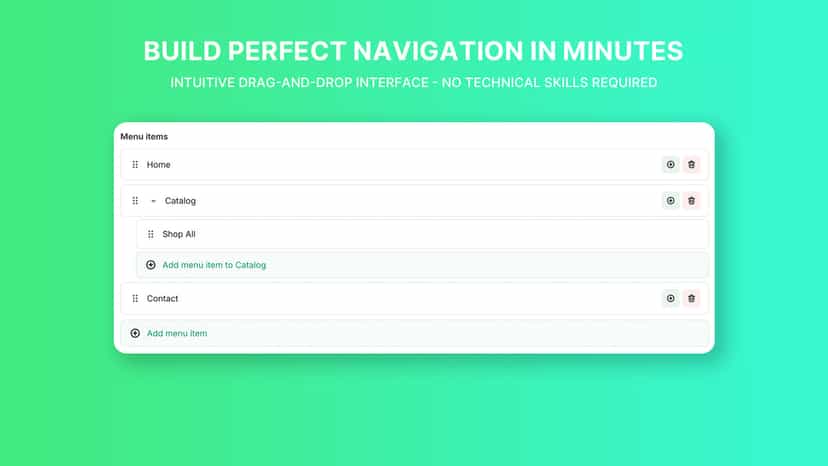 Build Perfect Navigations