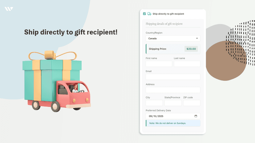Ship directly to gift wrap recipients. WrapEngine. Shopify App