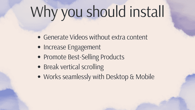 Why you should install