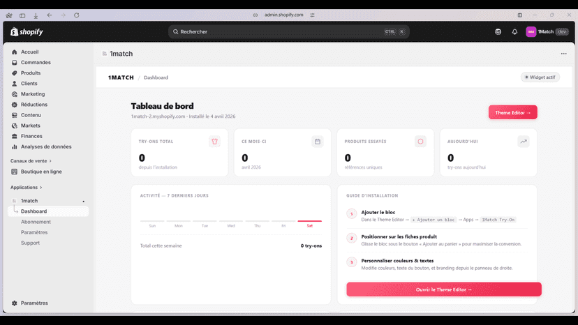 Marchand Dashboard