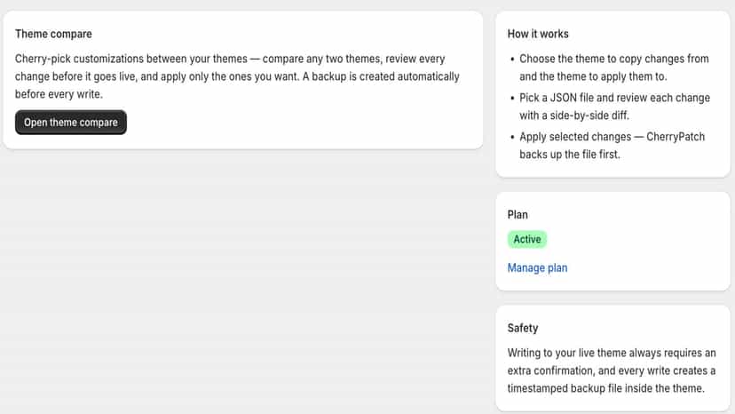 App Homepage