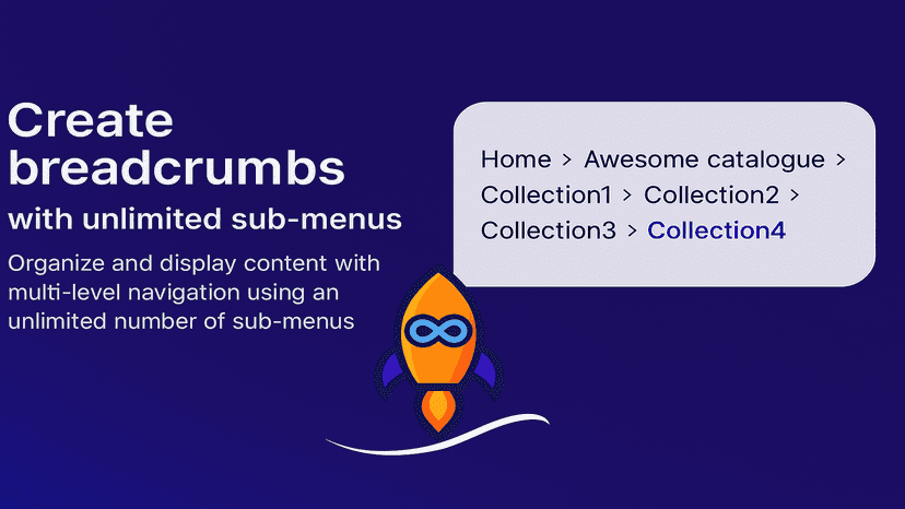 Infinite Menu Breadcrumb
