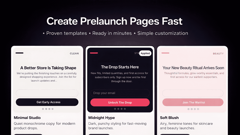 coming soon page builder