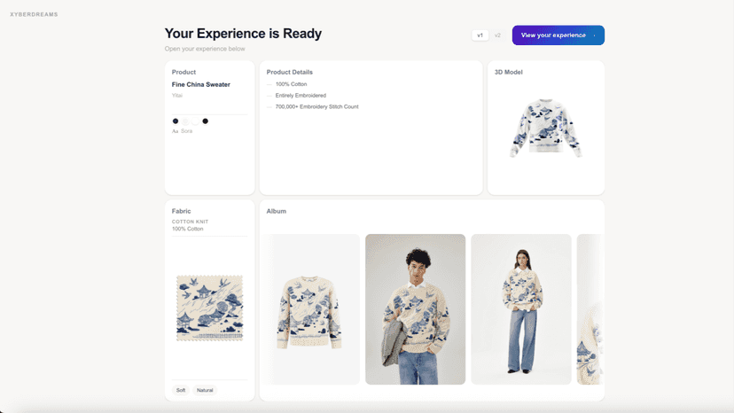 We turn your product into an immersive 3D experience