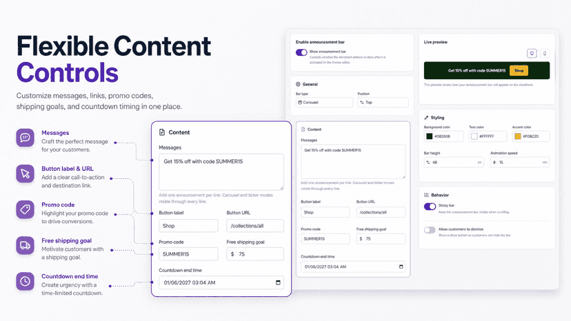 Content Controls