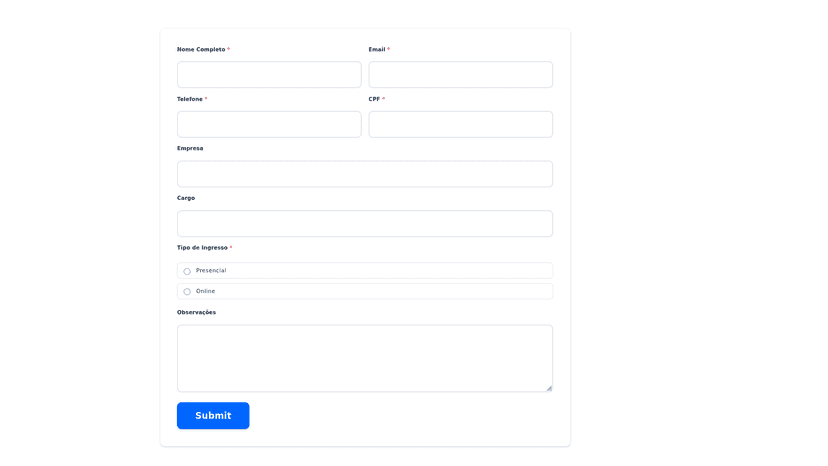 Form Online Store