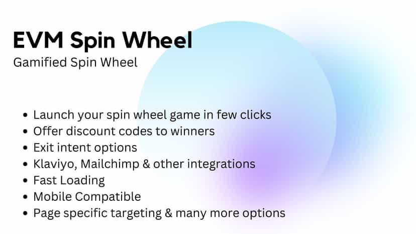 evm spin wheel