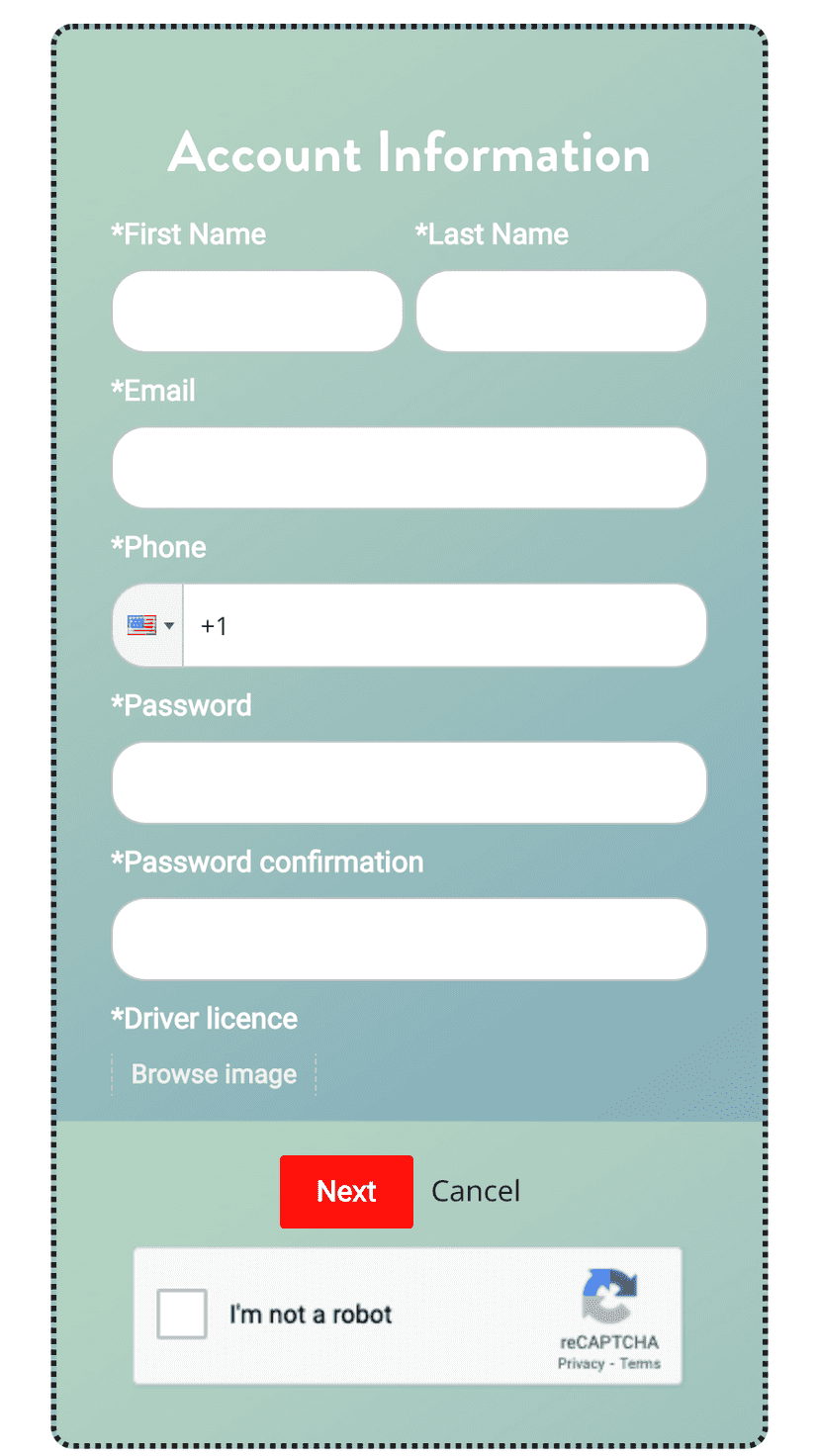Form validation