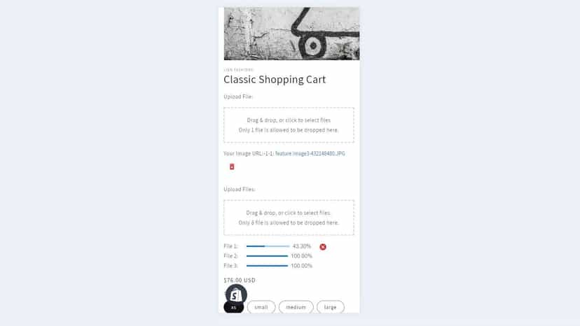 upload file demo