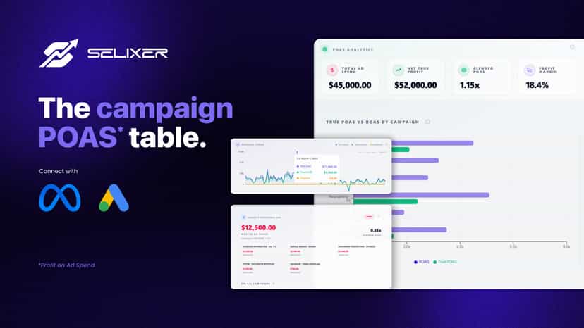 Campaign analytics showing true profit on ad spend.