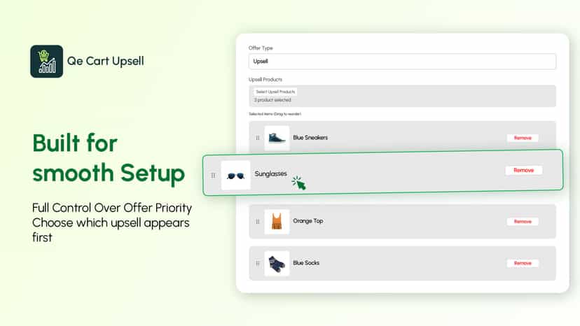 Hassel free Setup from Admin