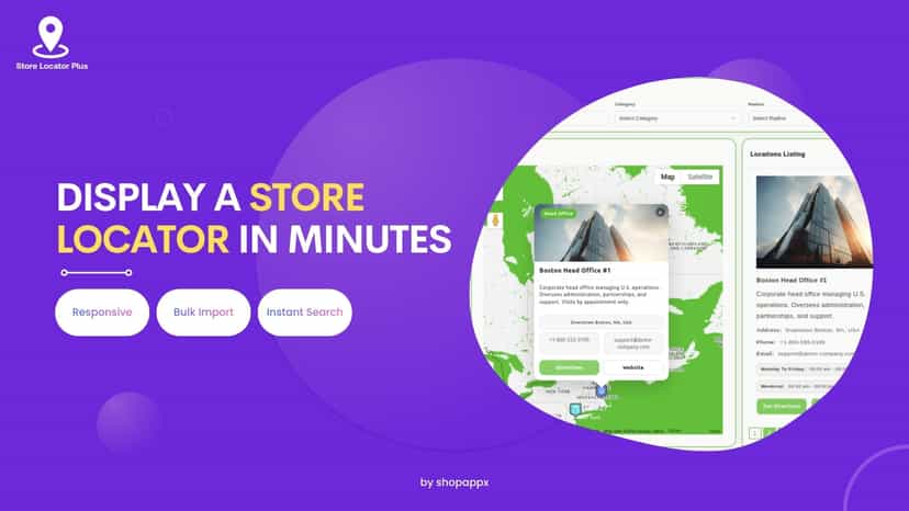 ShopAppX: Store Locator Plus
