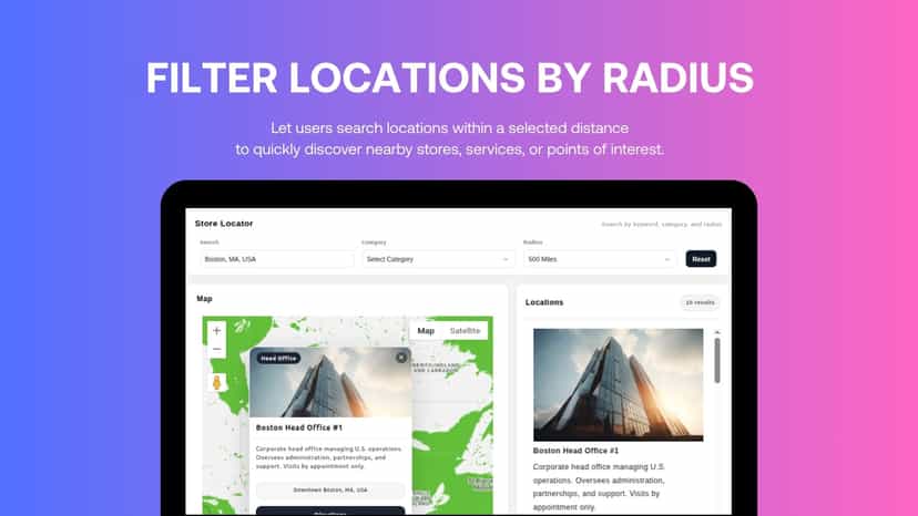 Find Locations by Distance