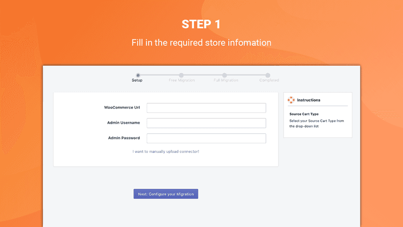 litextension store migration app setup, import products
