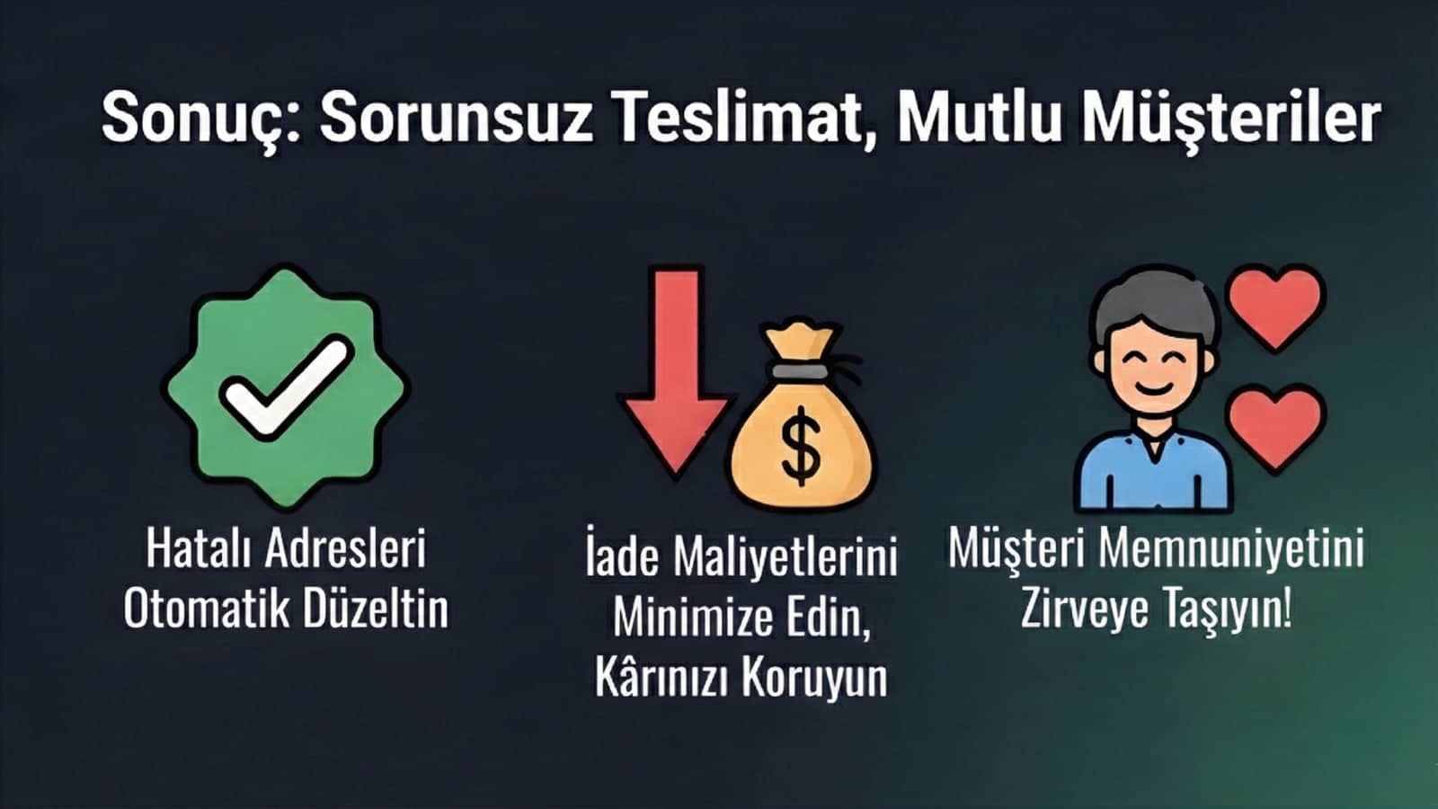 sorunsuz teslimat
