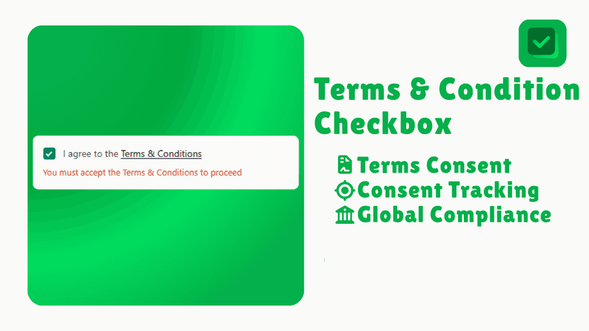 Terms & Condition Checkbox