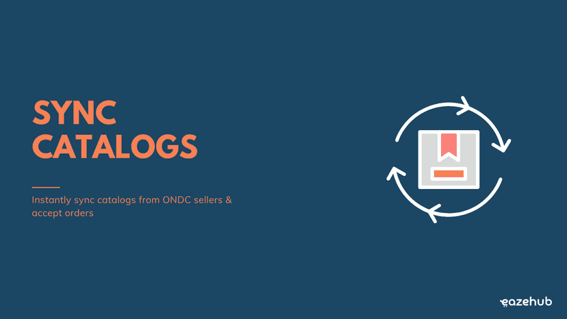 Sync product catalogues