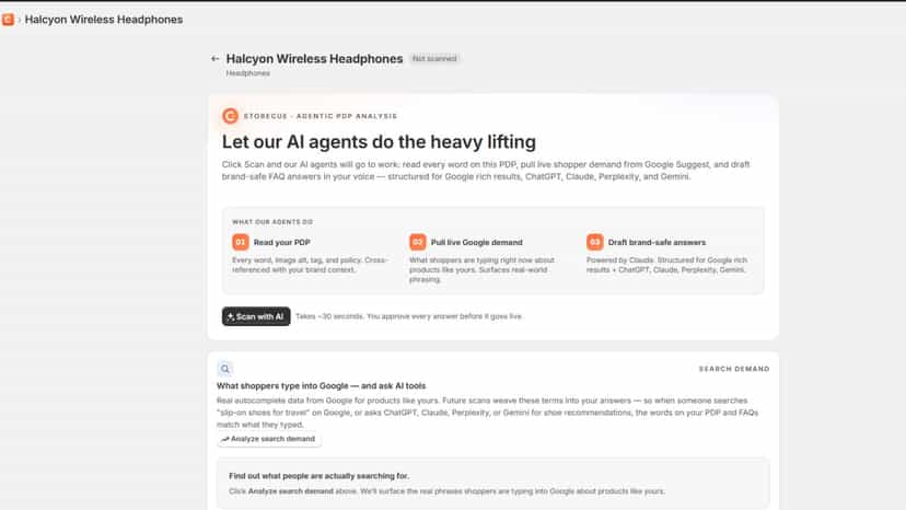 Let our AI agents do the heavy lifting