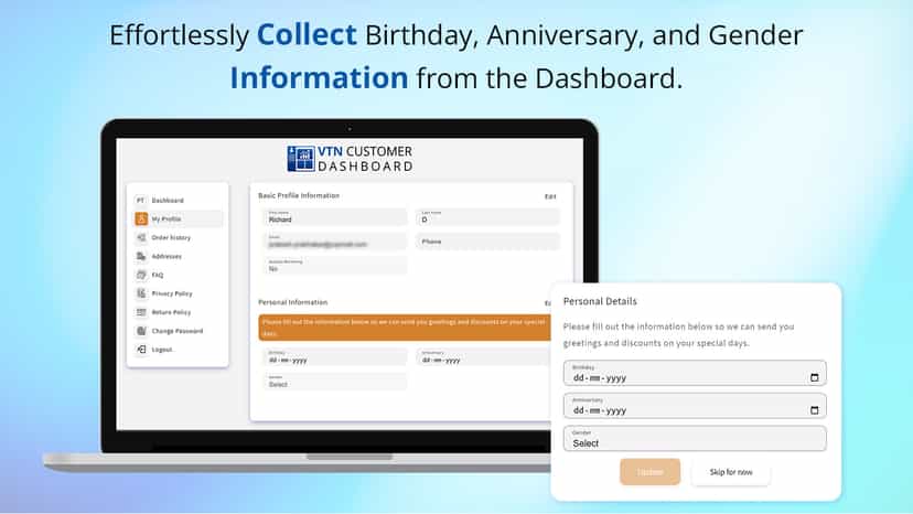 Collect Additional information