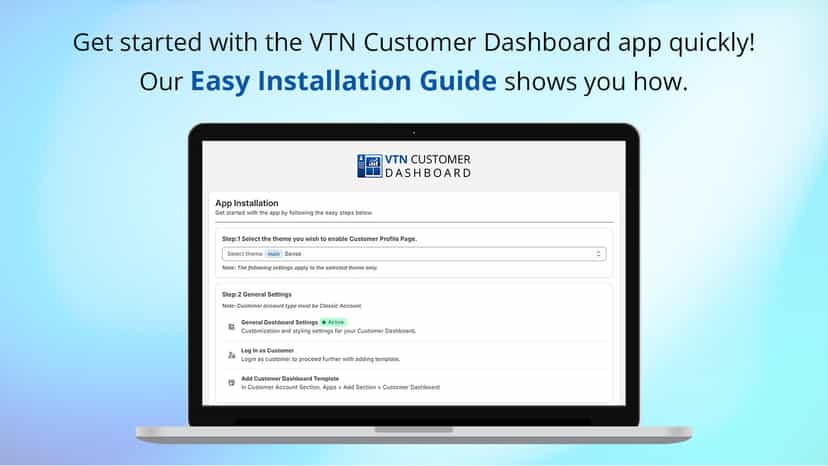 Installation steps