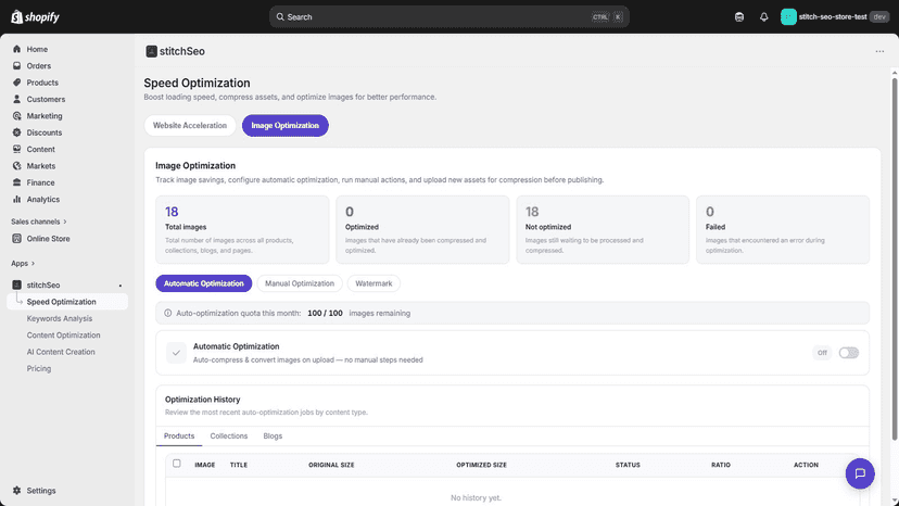 Auto-optimize themes and compress images for faster load.