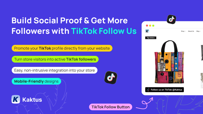 TikTok Follow banner