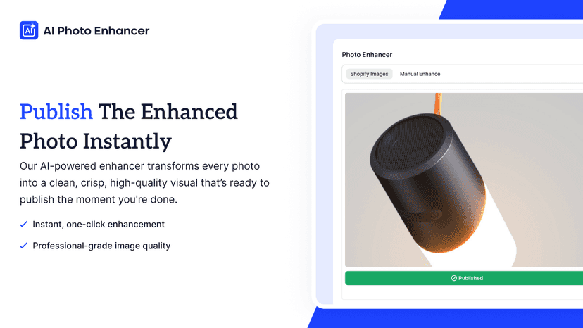 publish enhanced product images