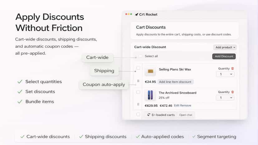 Apply Discounts and Stack them with offers