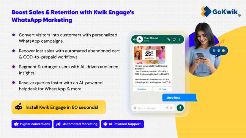 KwikEngage - Unified Customer Engagement Platform for D2C Brands