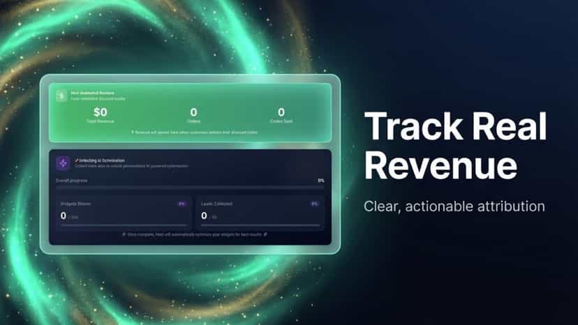 Track revenue