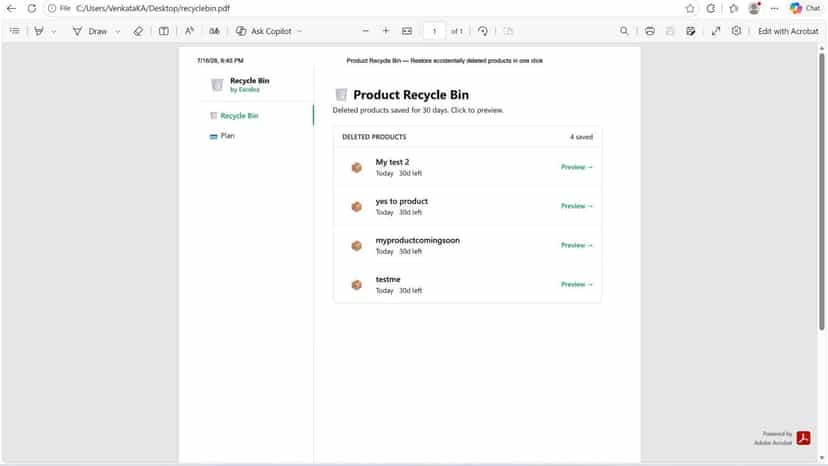 Recyclebin