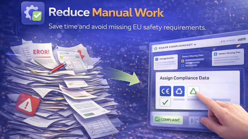 Reduce manual compliance work with structured product data